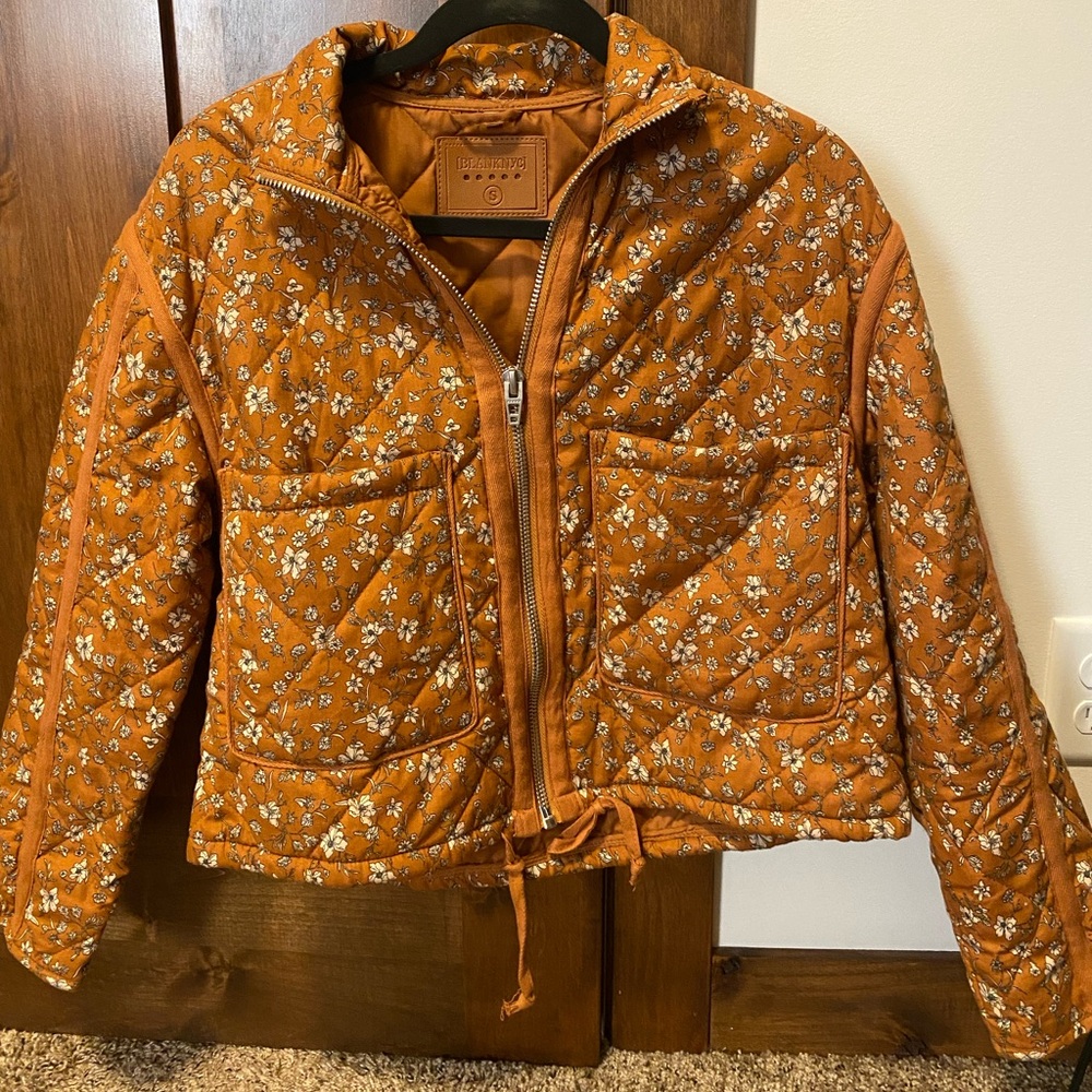 Evereve Floral Bomber Jacket